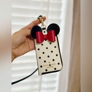 ♠️ kate spade ♠️ Minnie Mouse Lanyard